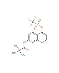Astatech 5-(((TRIFLUOROMETHYL)SULFONYL)OXY)-7,8-DIHYDRONAPHTHALEN-2-YL PIVALATE; 1G; Purity 98%; MDL-MFCD31731290